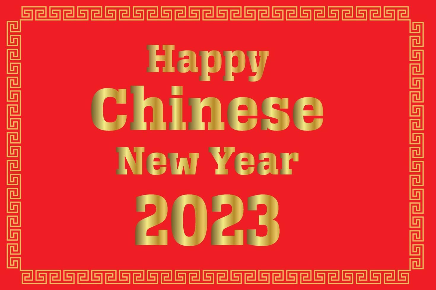 chinese new year 2023 background vector design