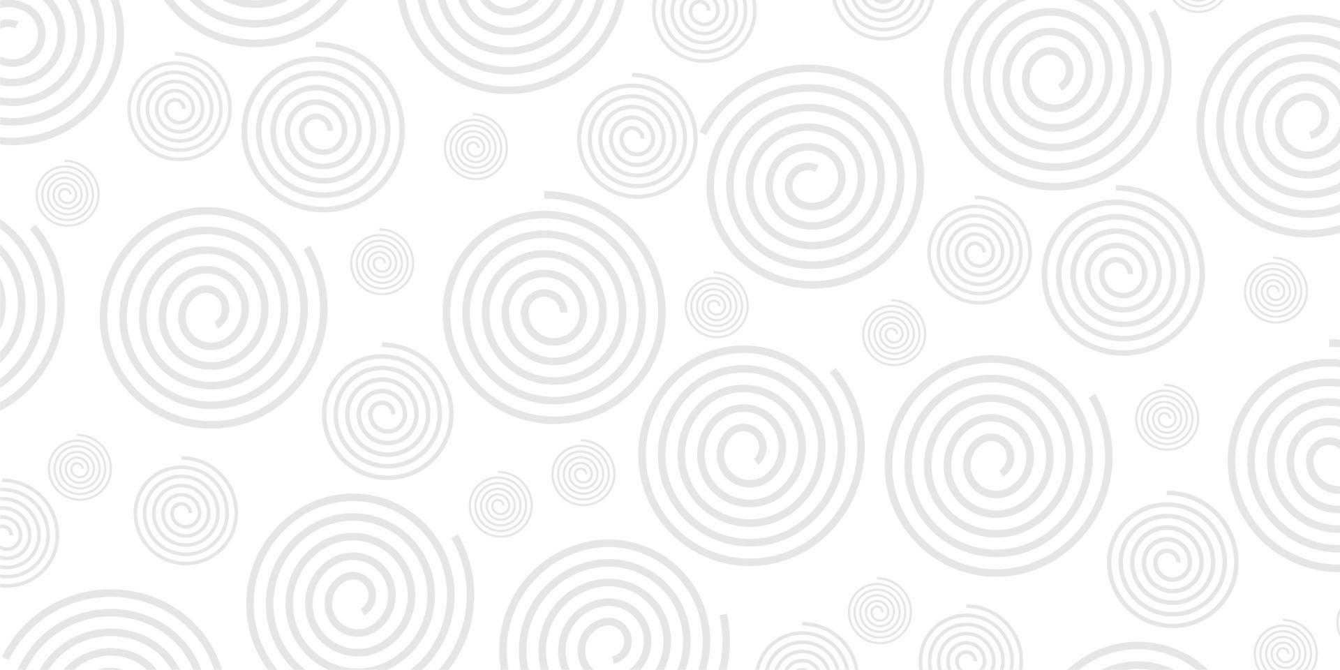 icono simple de forma espiral perfecta vector