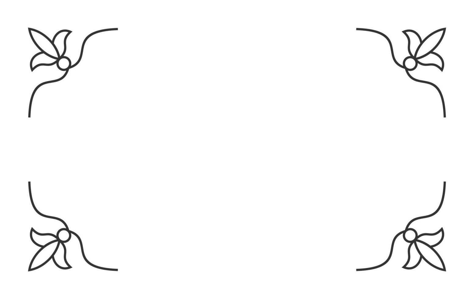 vintage ornament for border frame vector