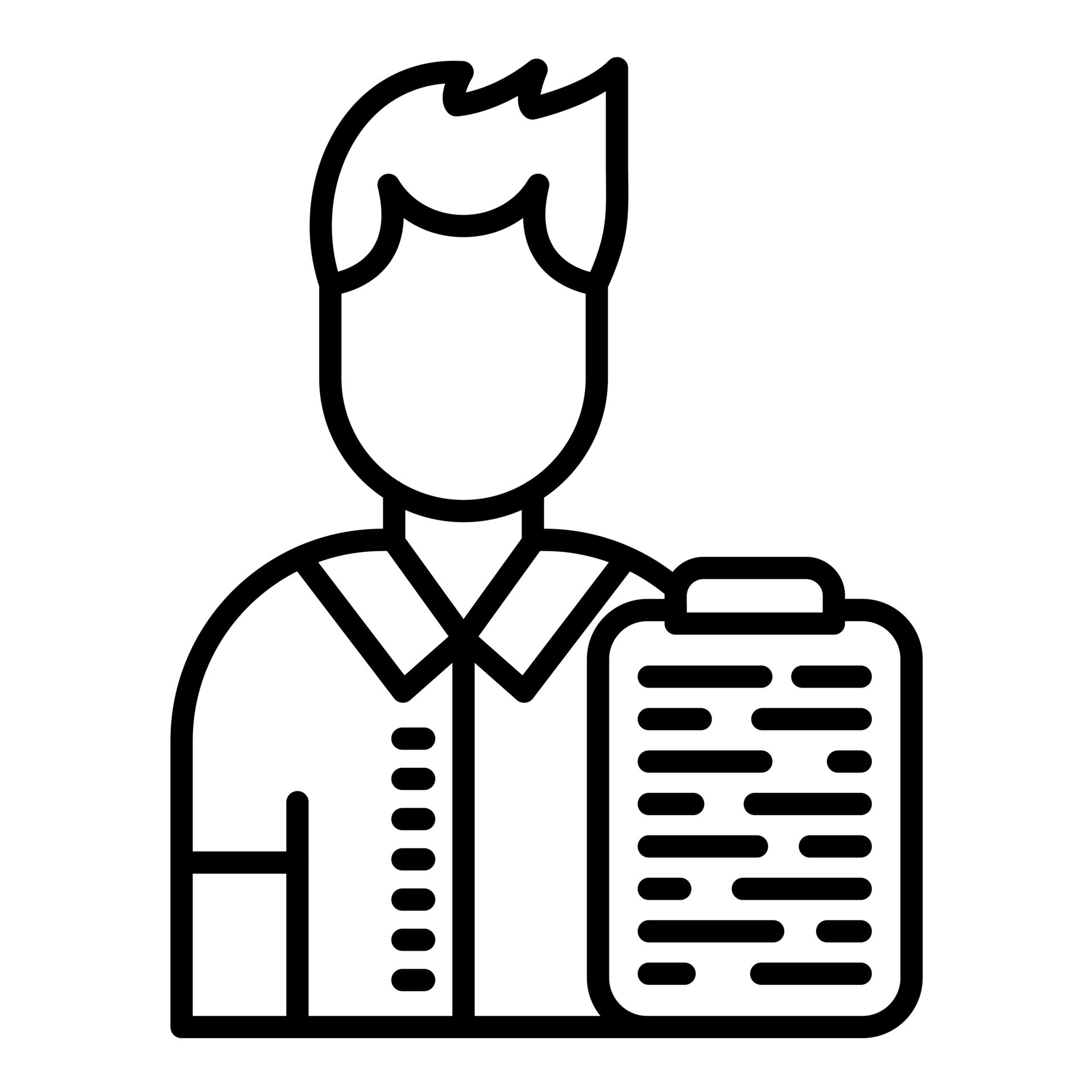 Project Manager Line Icon 14722123 Vector Art at Vecteezy