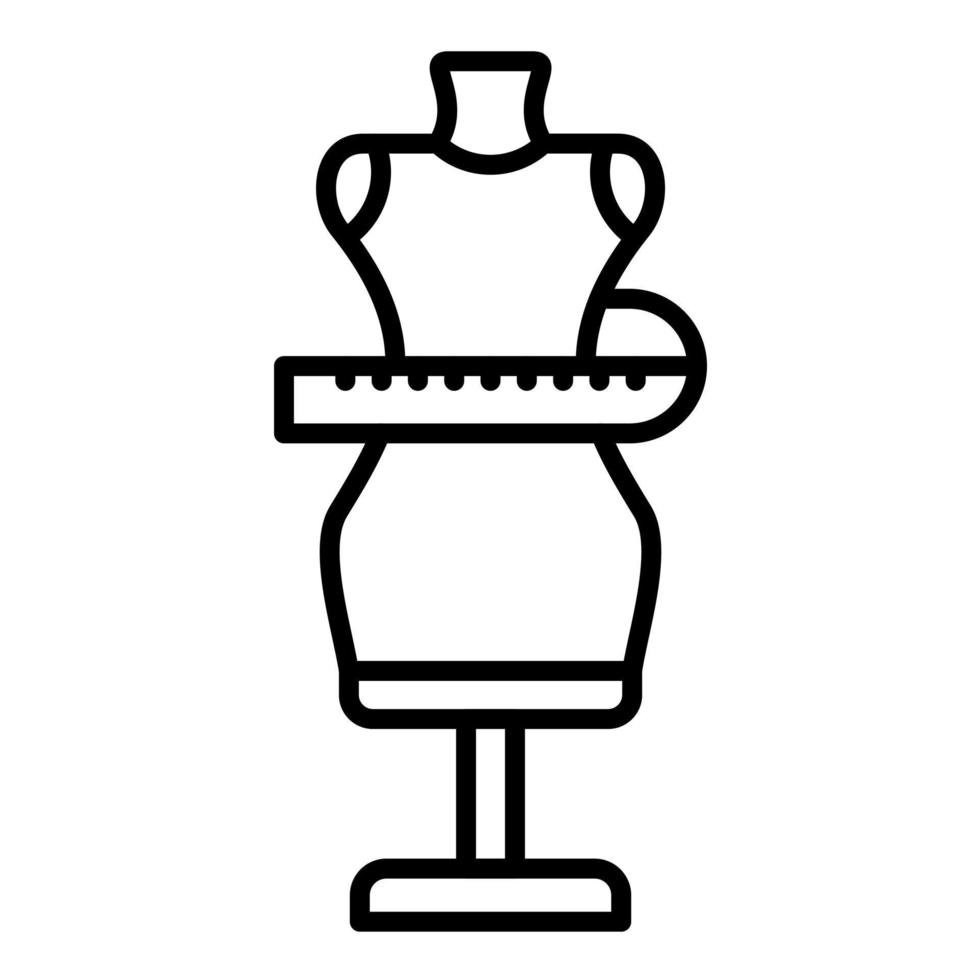 Fitting Line Icon vector