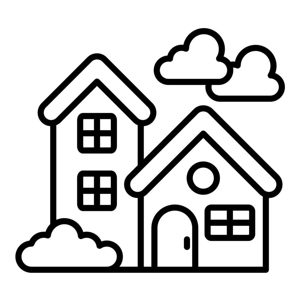 Home Line Icon vector