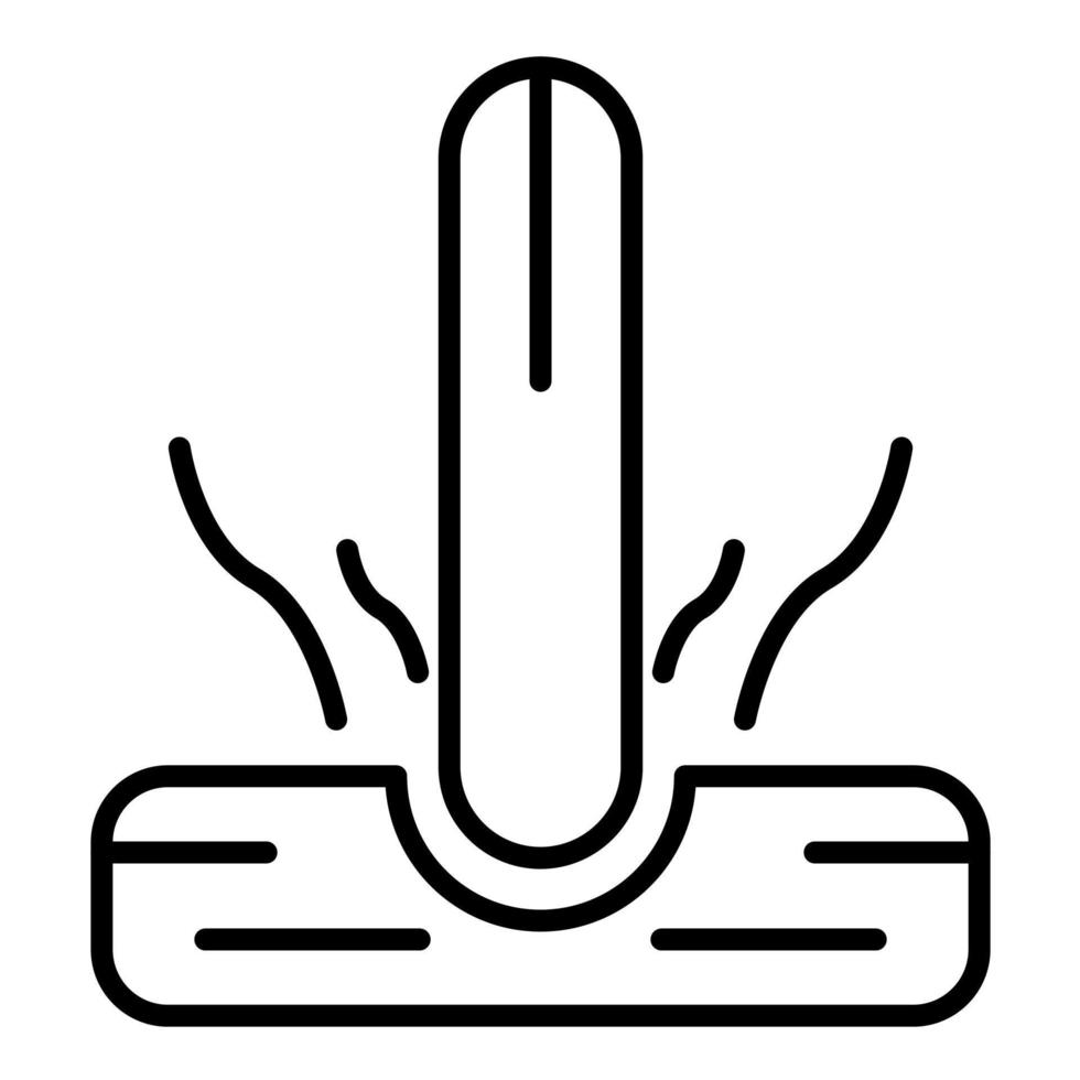 Fire Starter Line Icon vector