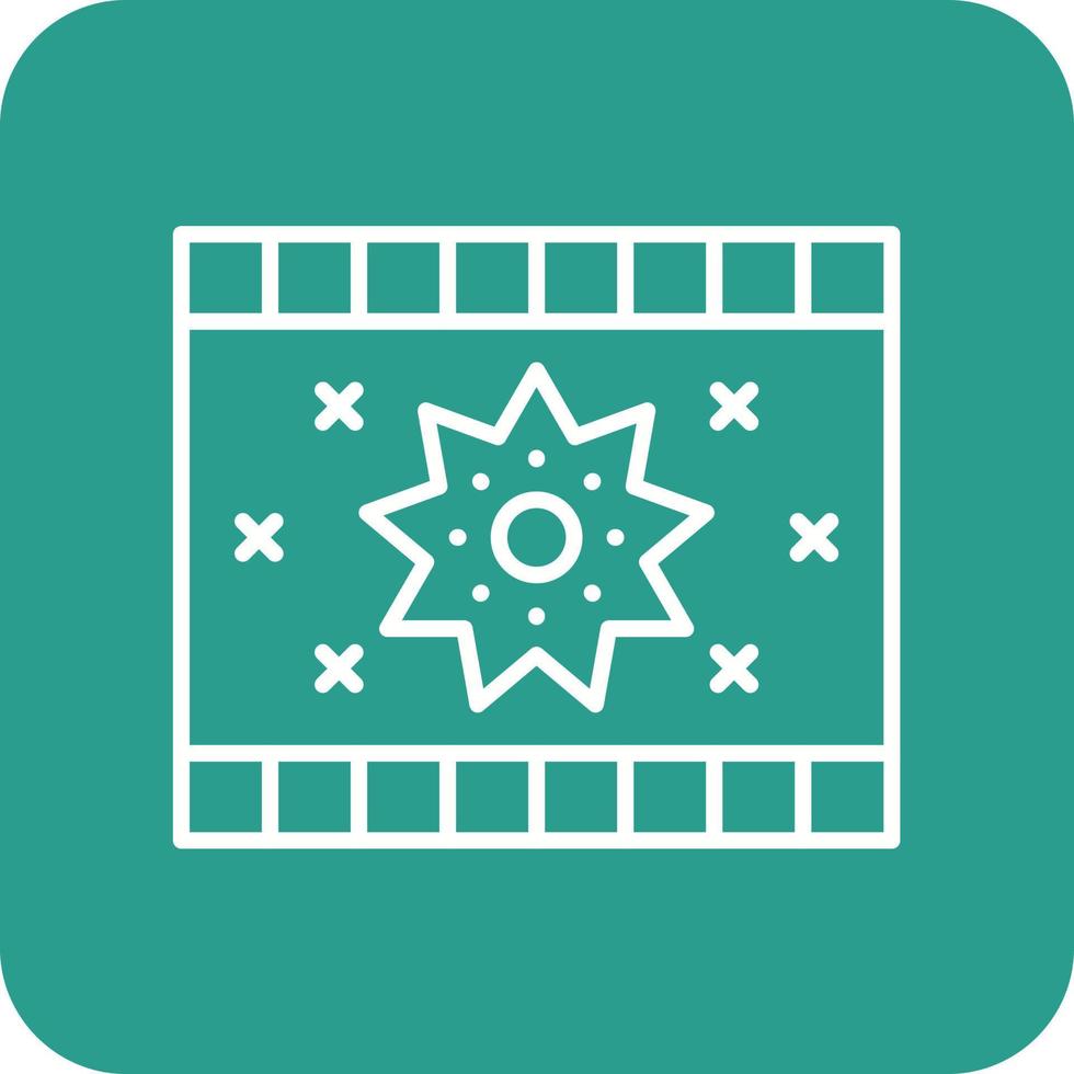 Special Effects Line Round Corner Background Icons vector