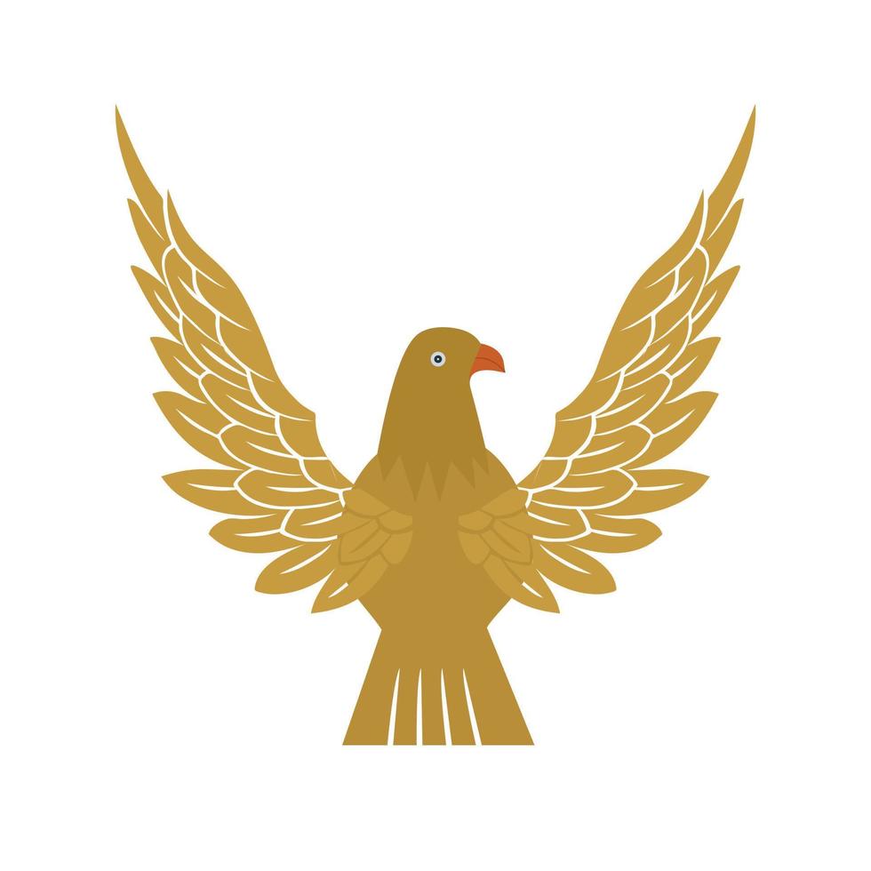 eagle animal vector illustration icon image