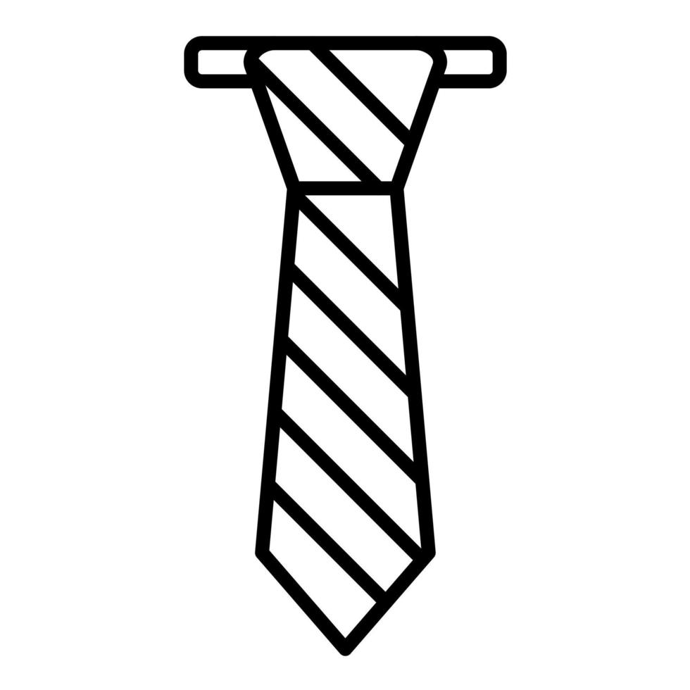 Tie Line Icon vector