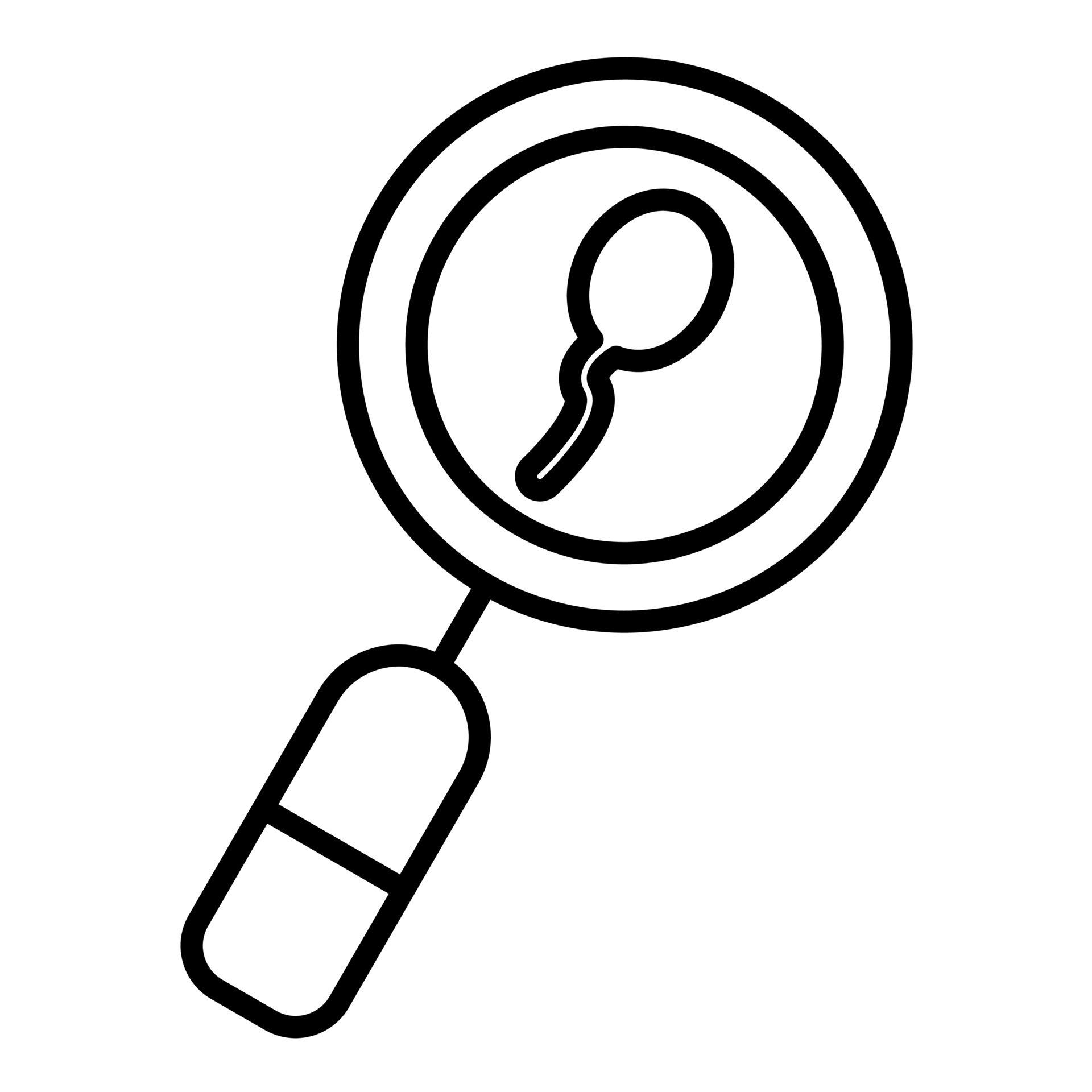 Reproduction Process Line Icon 14724738 Vector Art at Vecteezy