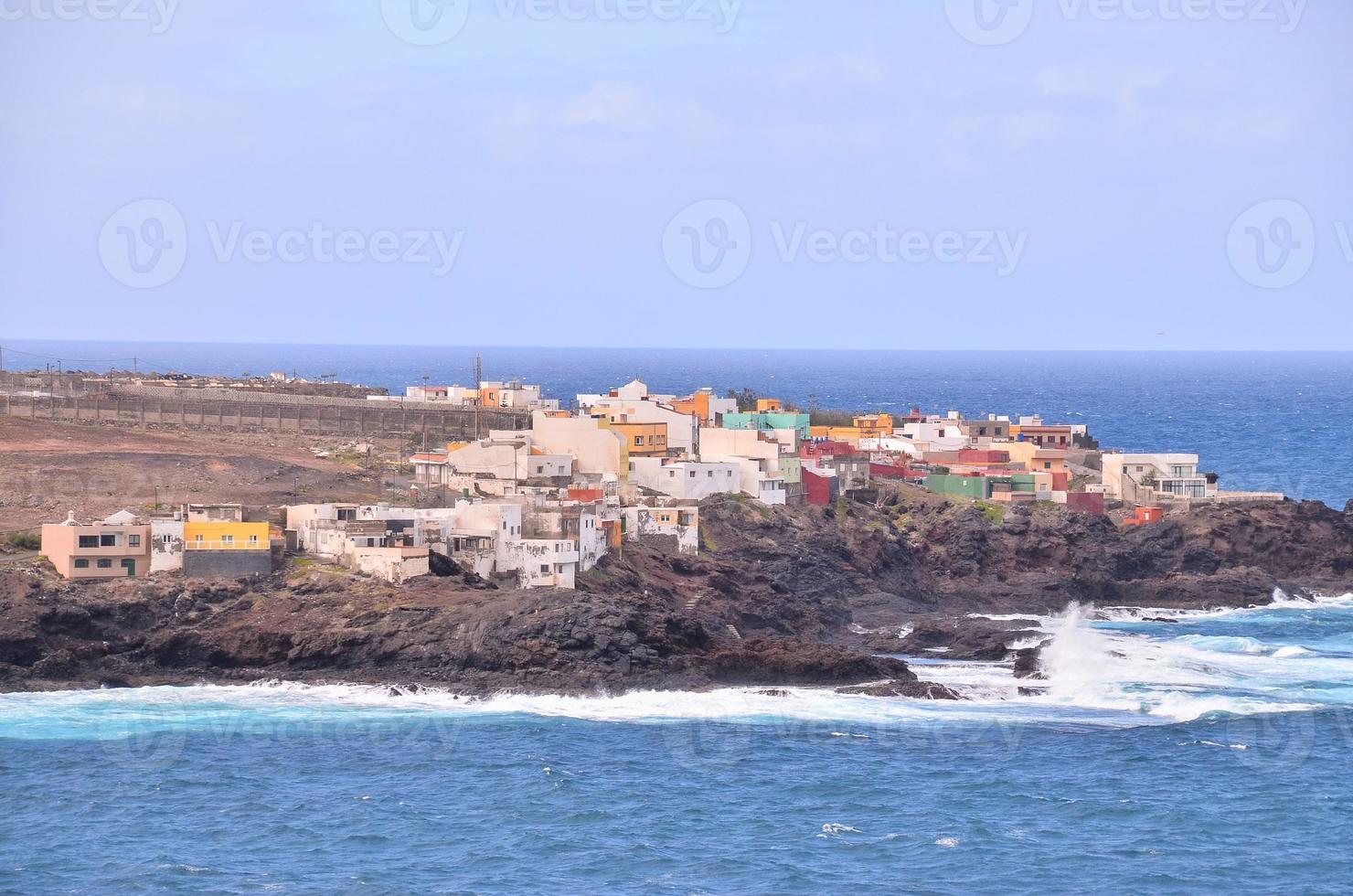 The Atlantic Ocean at the Canary Islands photo