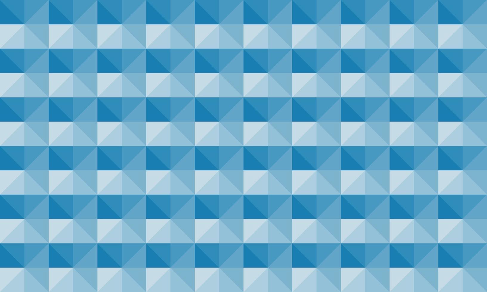 Abstract blue geometric color gradient background. Vector basic shape of a repeating square. Backdrop with hi-tech, simple, modern and futuristic digital technology concept. Blue mosaic pattern.