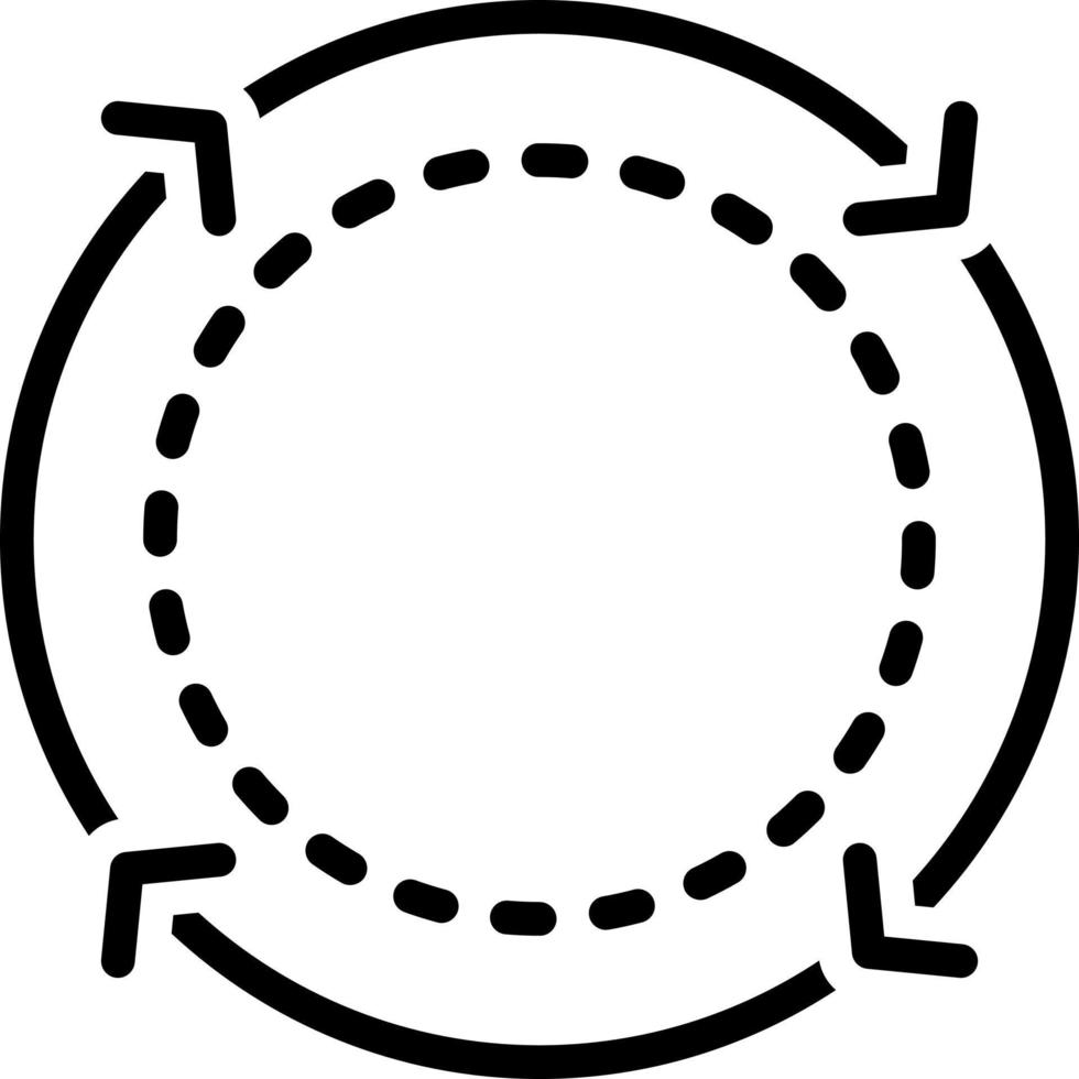 line icon for cycle vector