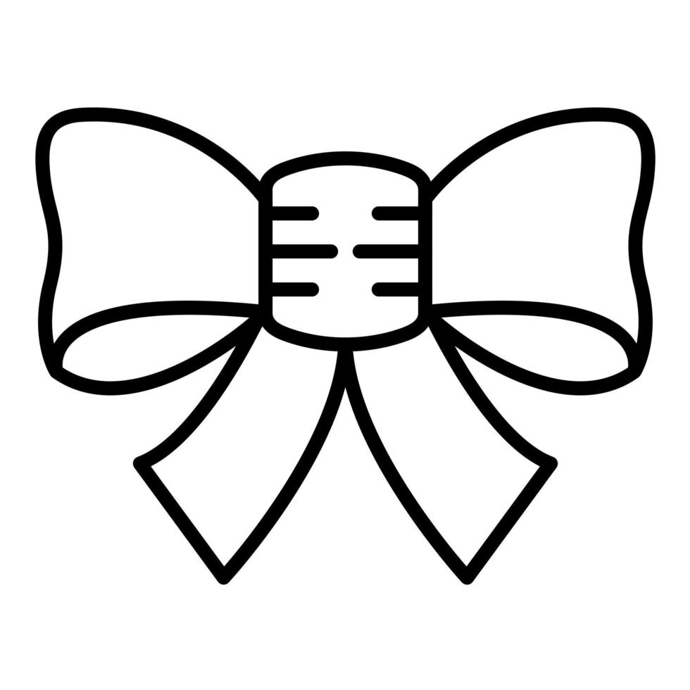Bow Line Icon vector