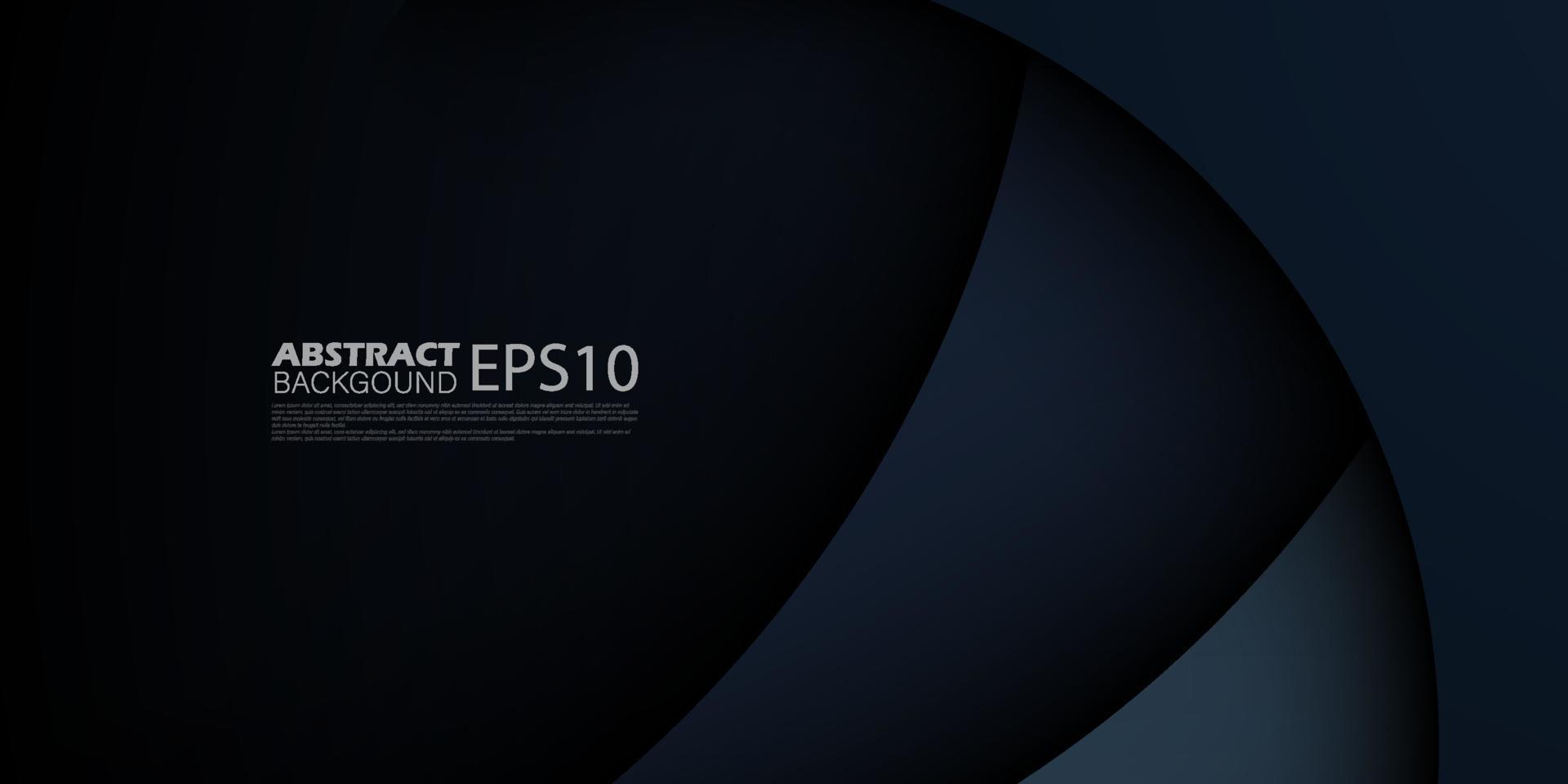 black and blue abstract background vector overlap layer on dark space for  element design.Eps10 vector