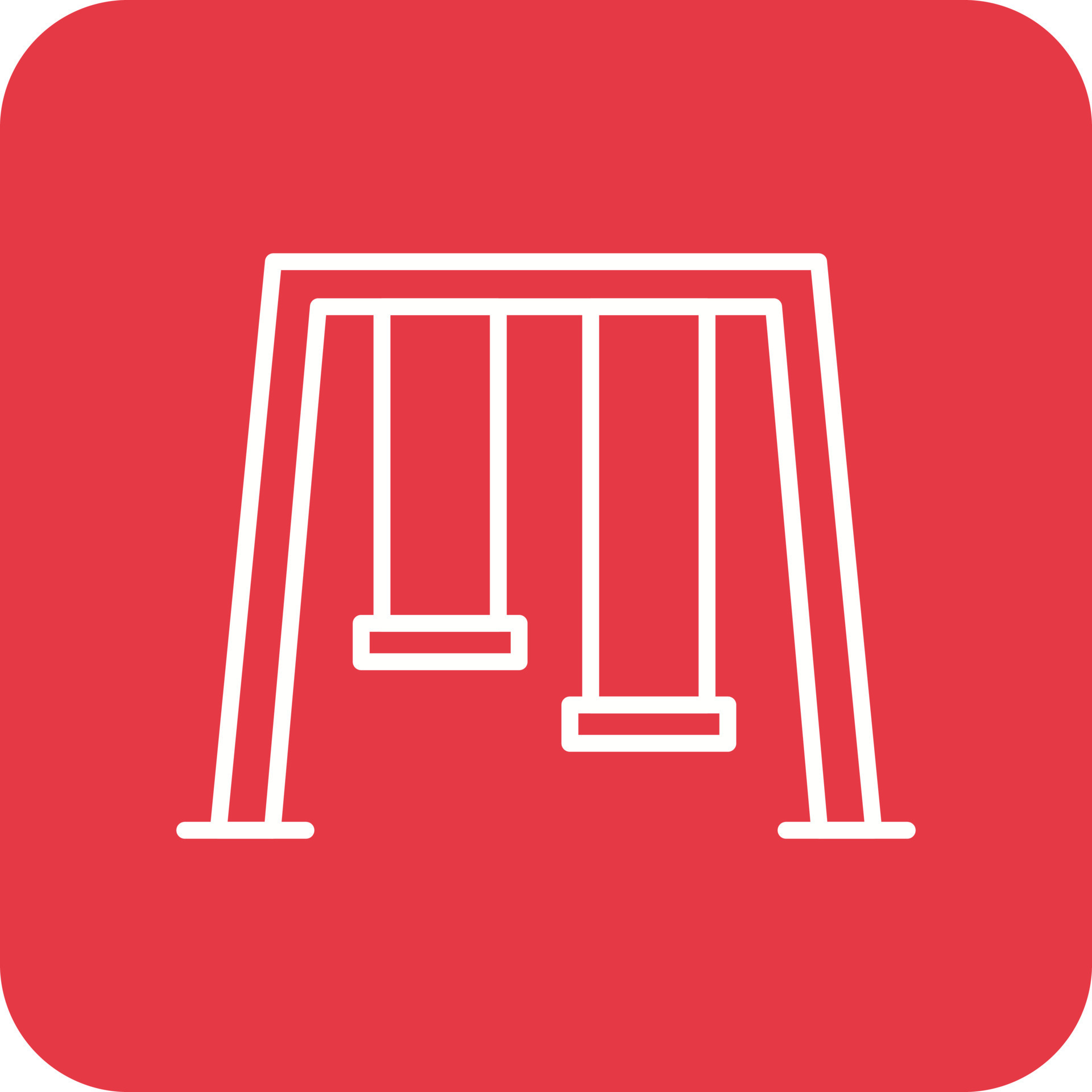 Swing Line Round Corner Background Icons 14728188 Vector Art at Vecteezy