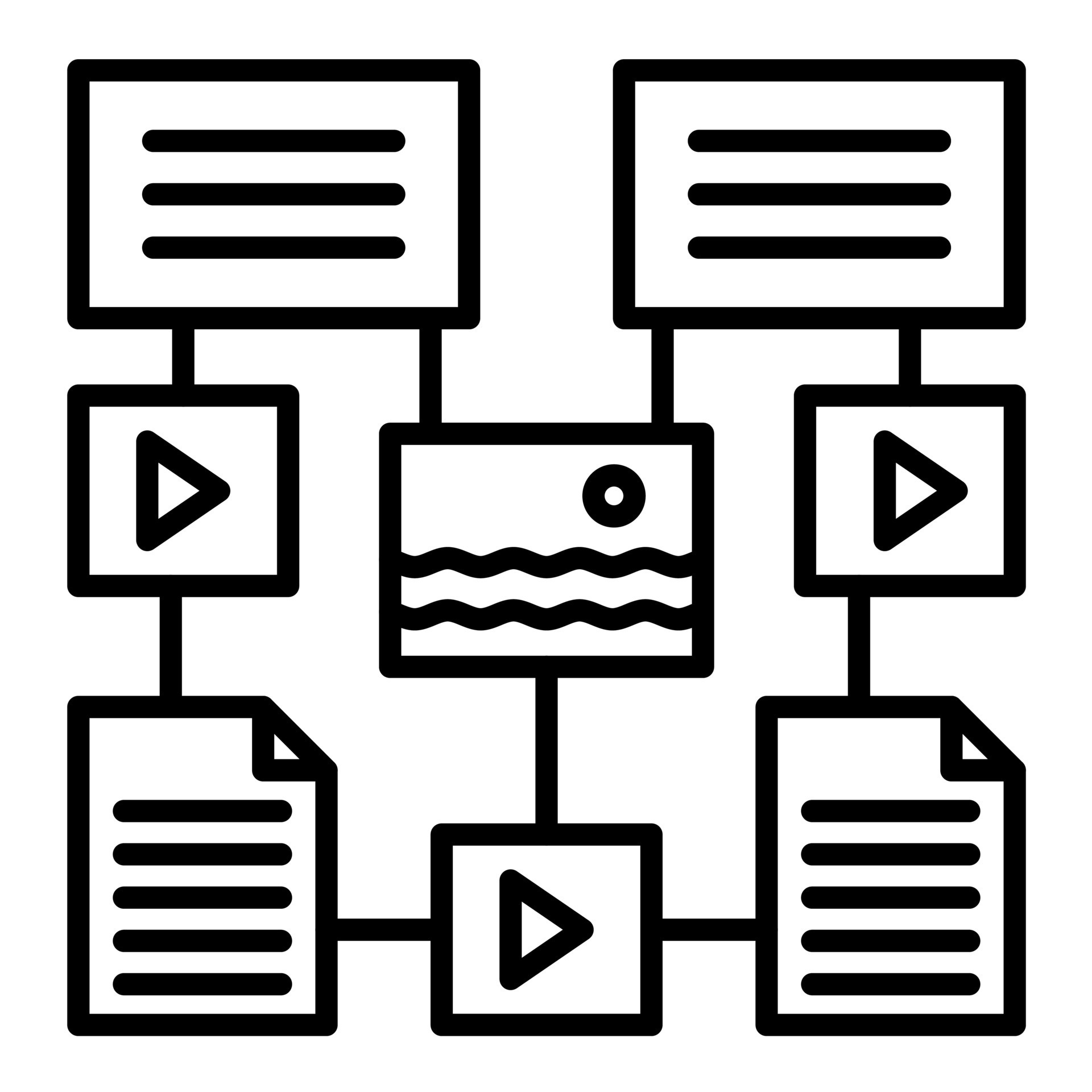 Structured Data Line Icon 14728464 Vector Art at Vecteezy