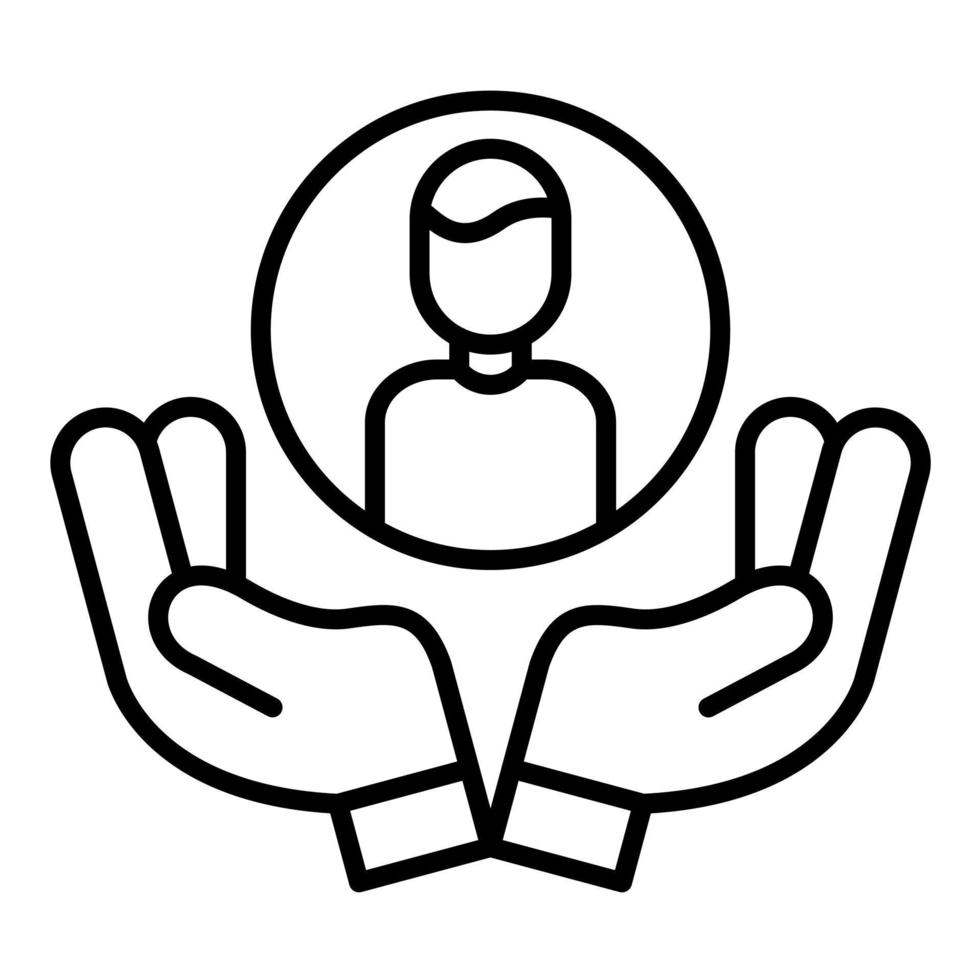 Customer Retention Rate Line Icon 14728559 Vector Art at Vecteezy