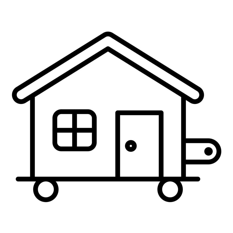 Tiny Living Line Icon vector