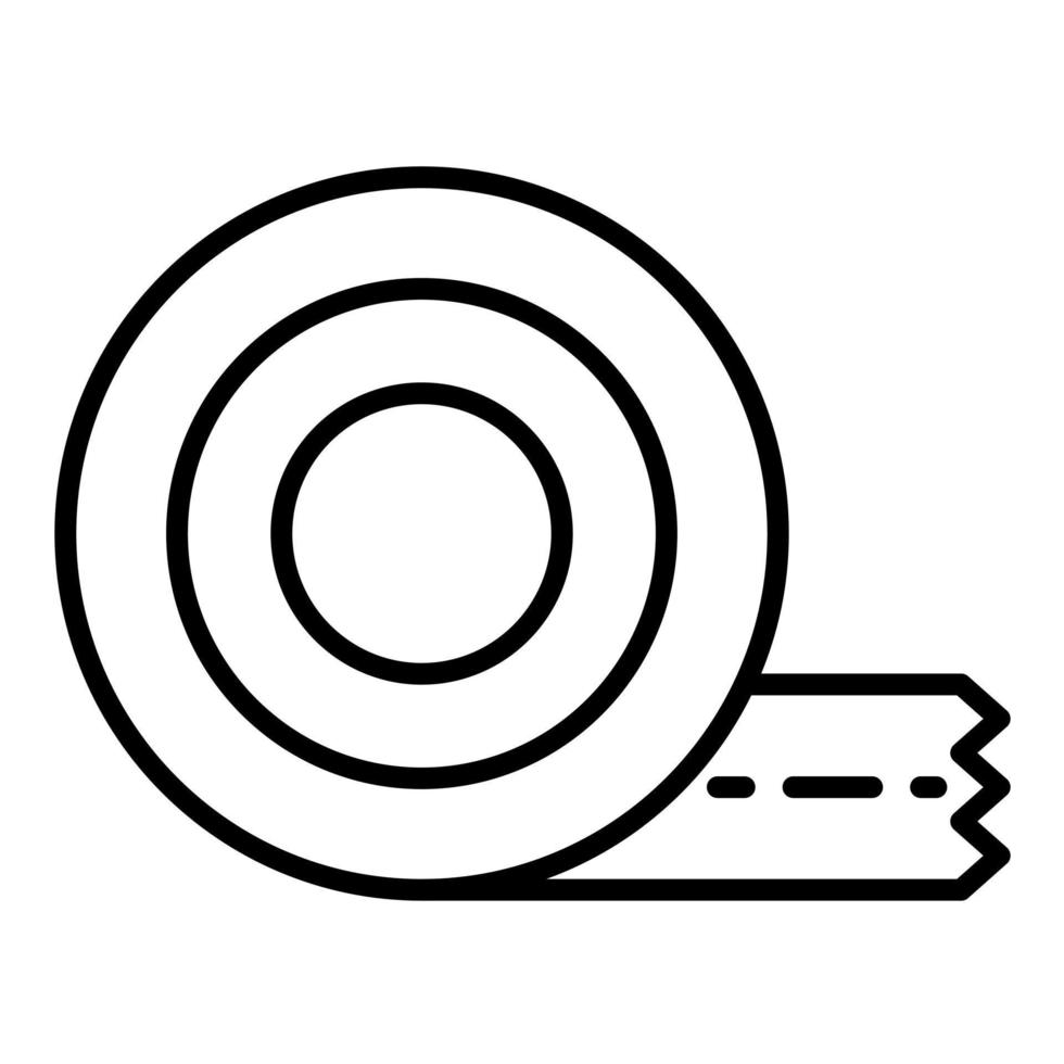 Duct Tape Line Icon 14728951 Vector Art at Vecteezy