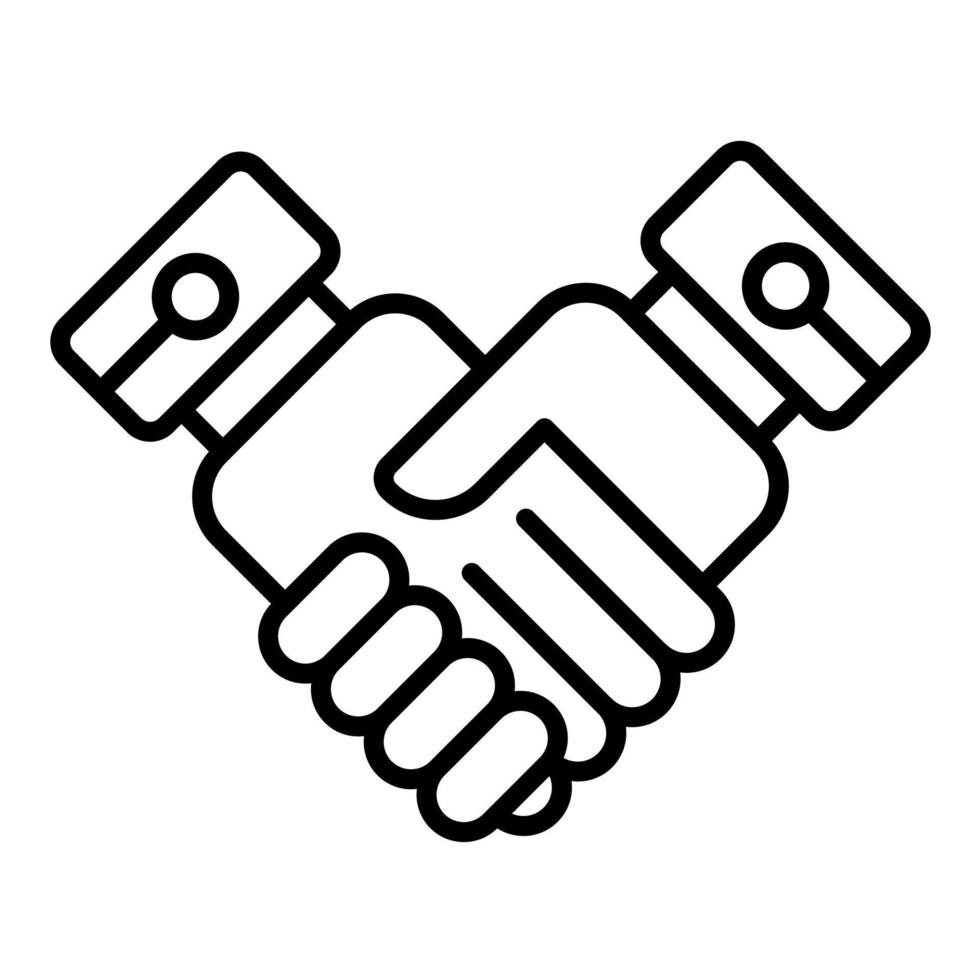 Partner Line Icon vector