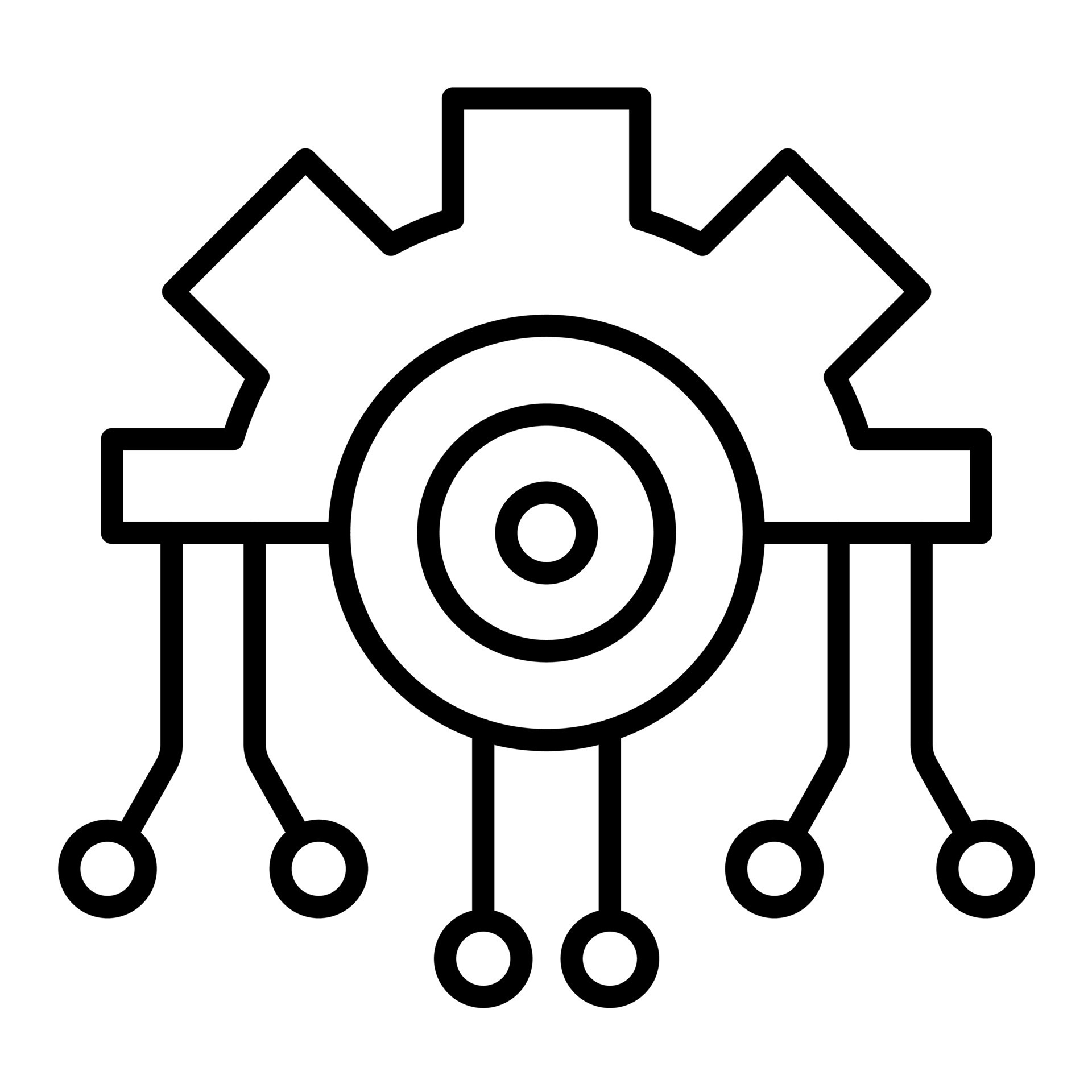 Digital Transformation Line Icon 14729092 Vector Art at Vecteezy