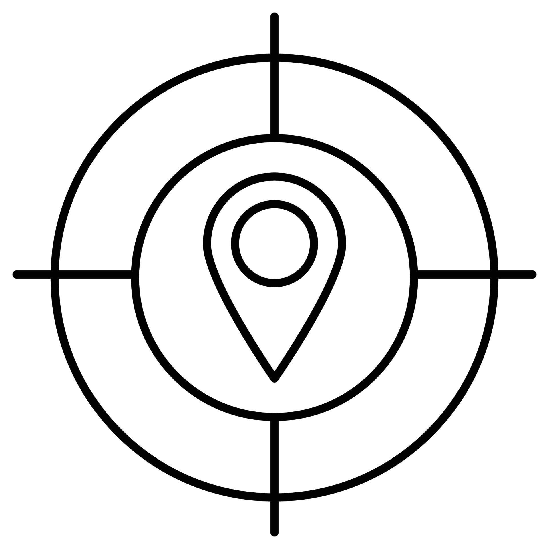 Target location which can easily modify or edit 14729452 Vector Art at