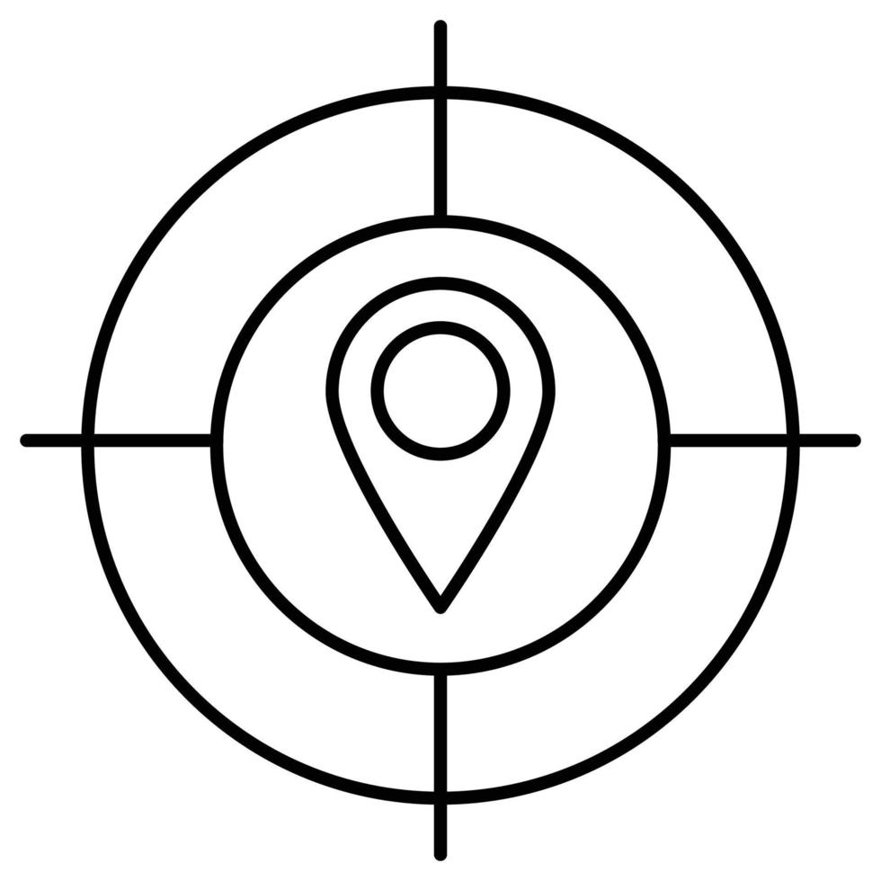 Target location which can easily modify or edit 14729452 Vector Art at