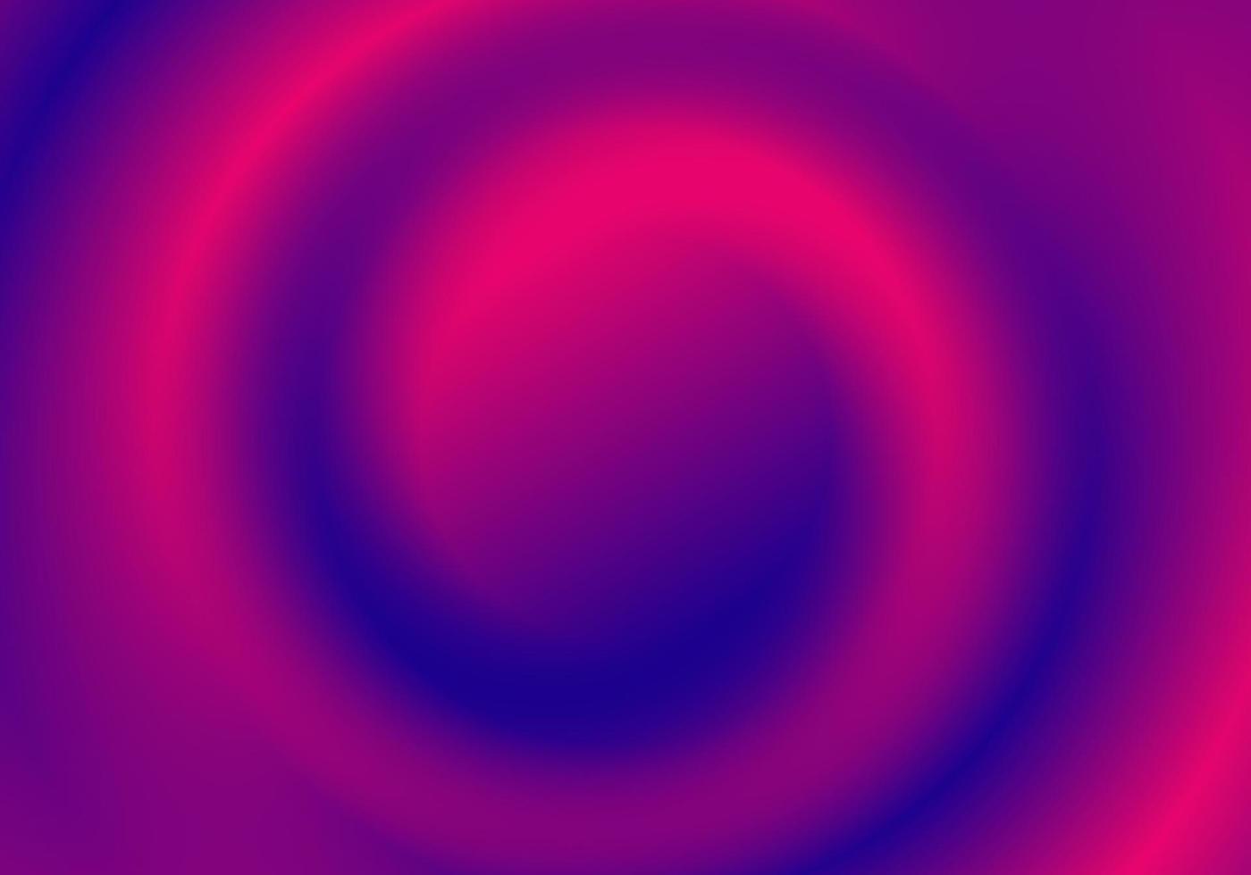 Abstract 3D blue and pink gradient color swirl circle convex background minimal style vector