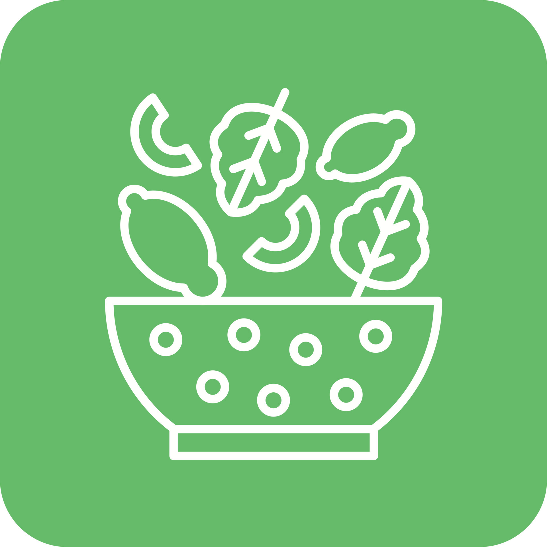 Dietary Food Line Round Corner Background Icons 14730056 Vector Art at