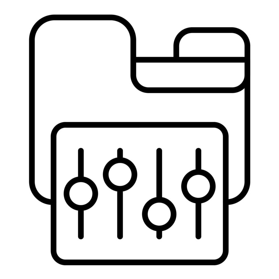 Prince2 Line Icon vector