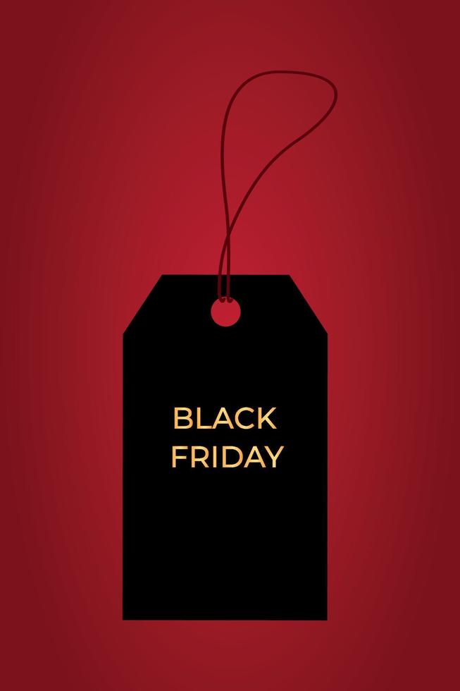 Black Friday banner. Black Friday sale design. Black Friday design, sale, discount, advertising, marketing price tag. Discount tag vector