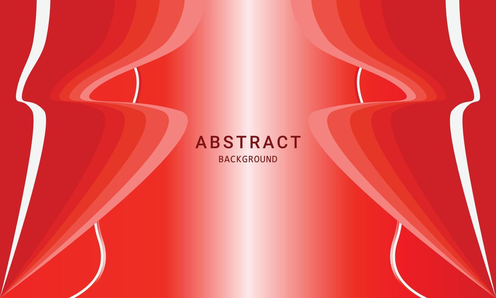 Red white color abstract background for social media design vector. vector
