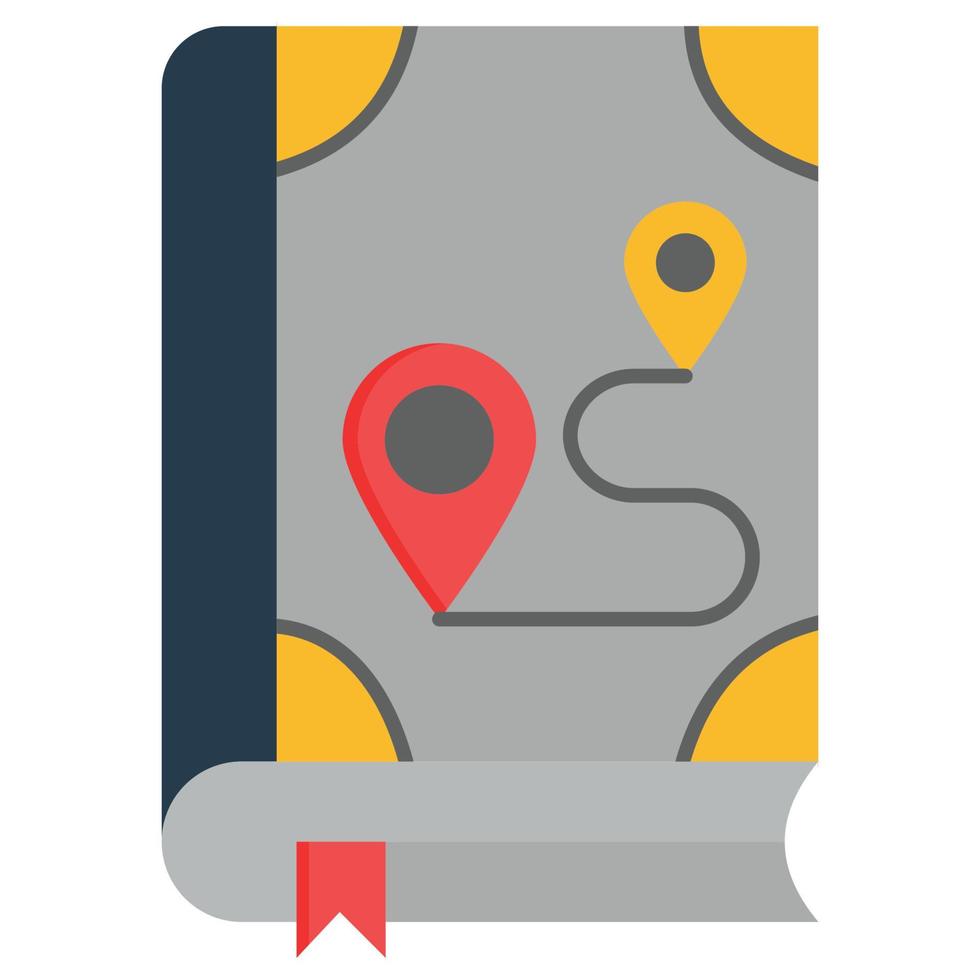 Direction book which can easily  modify or edit vector