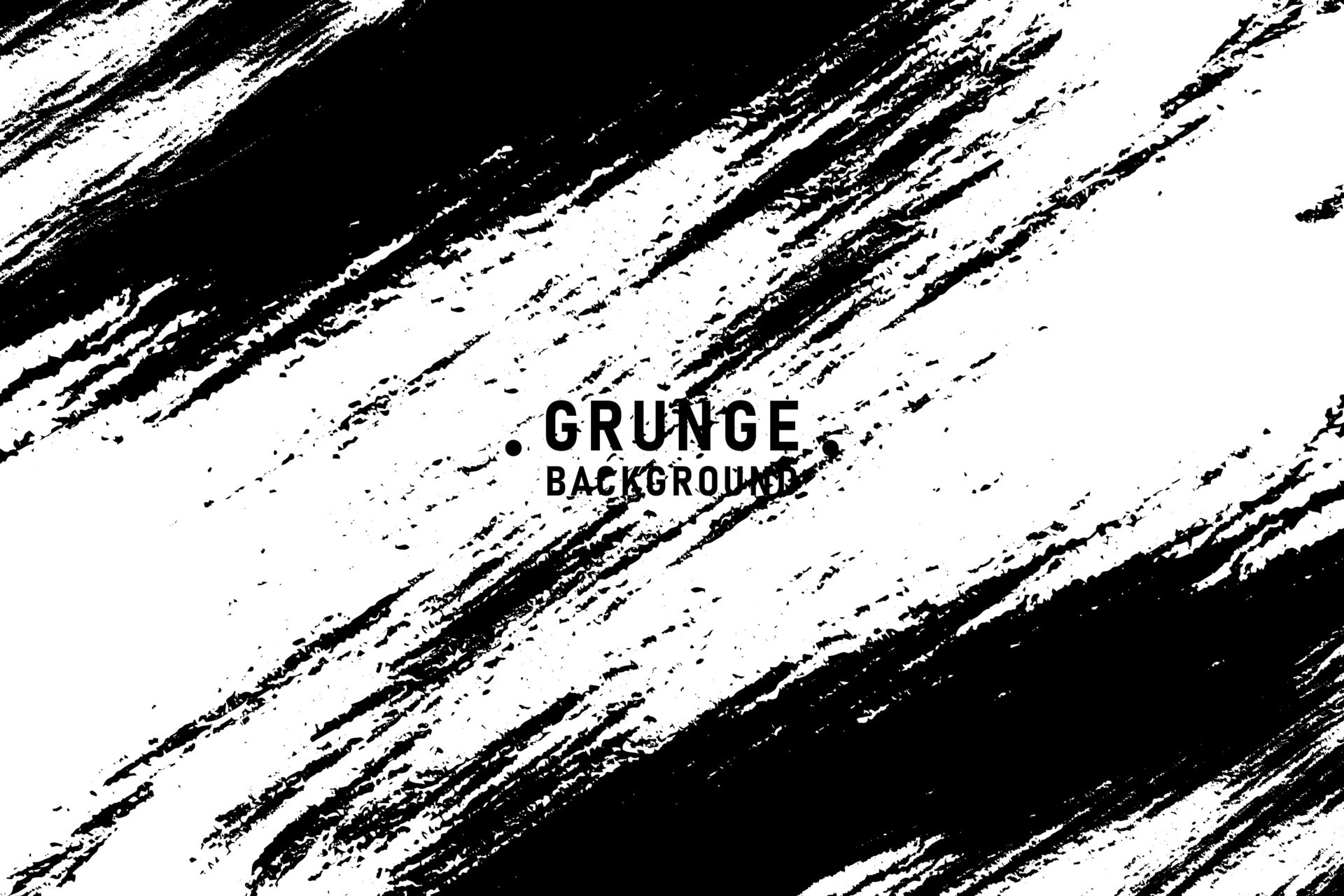 Abstract White And Black Grunge Texture Background Vector Art