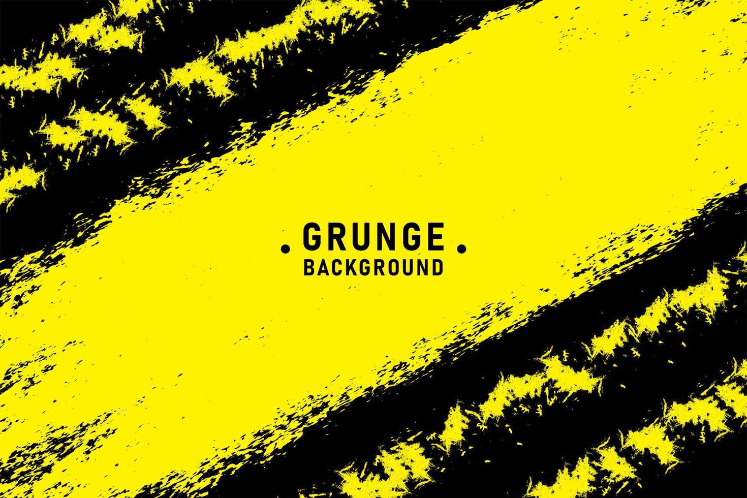 Fondo de textura grunge abstracto amarillo y negro vector