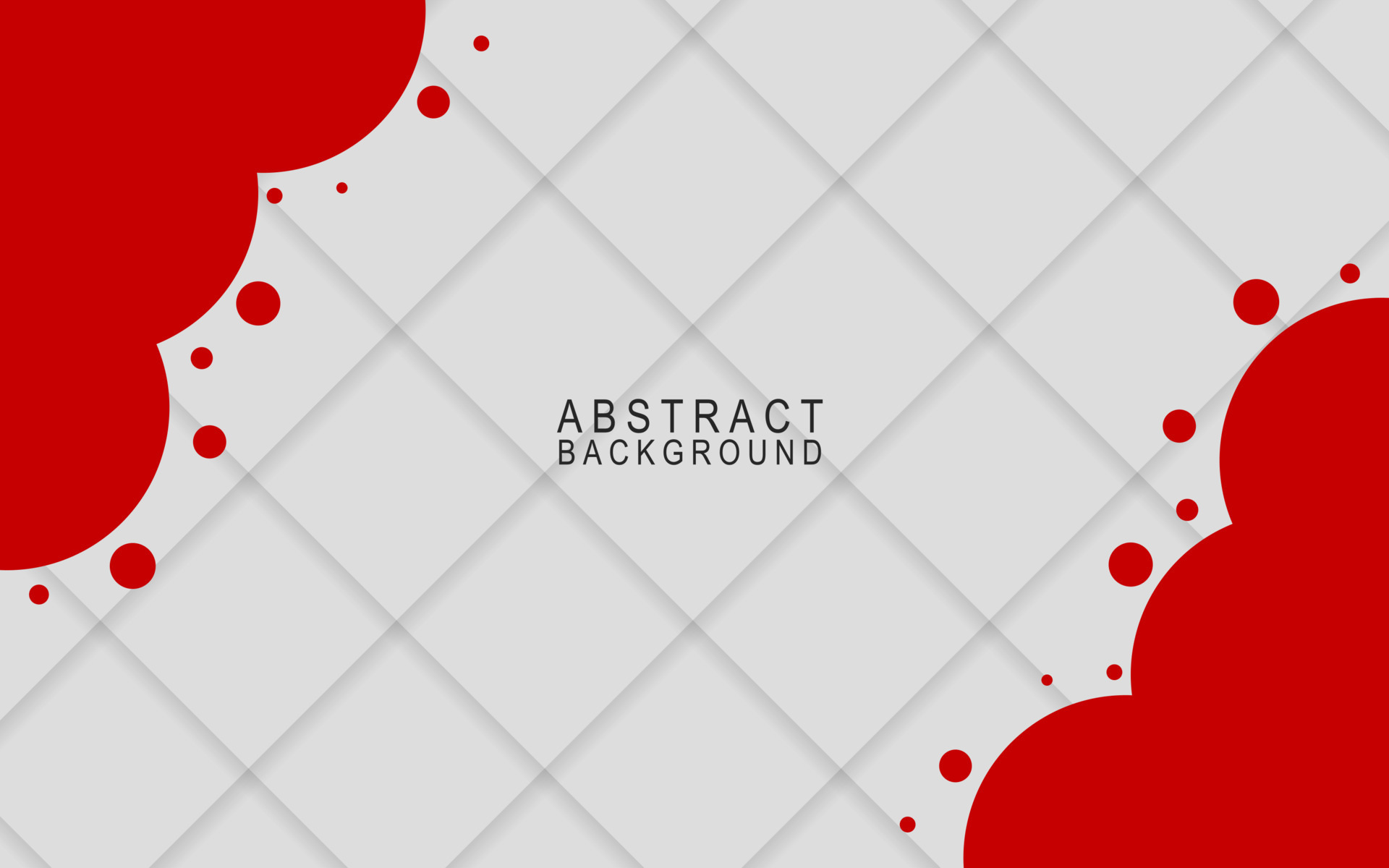 Red and white abstract banner background design 14732238 Vector Art at