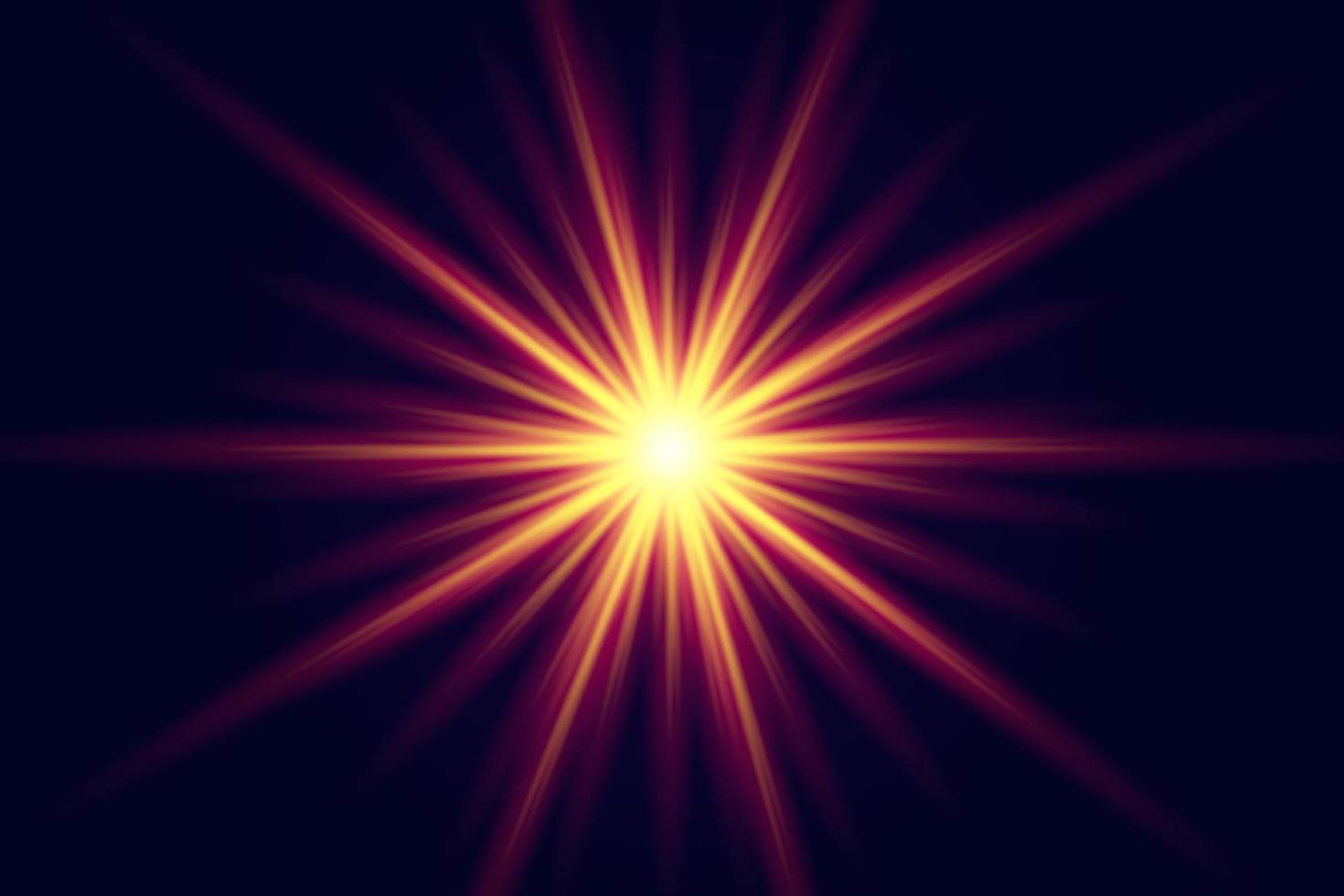 Light flare background template design vector