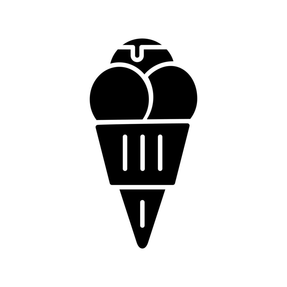 icono de vector de helado