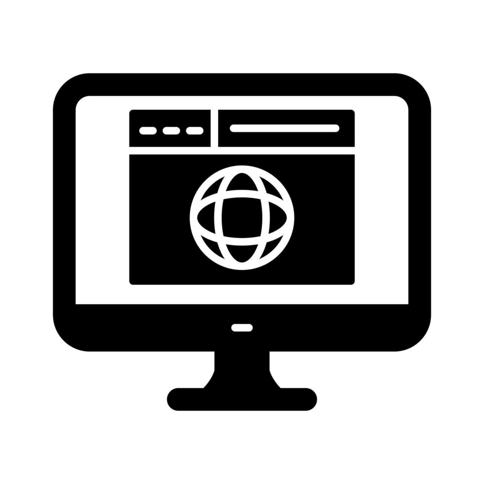 Website Vector Icon