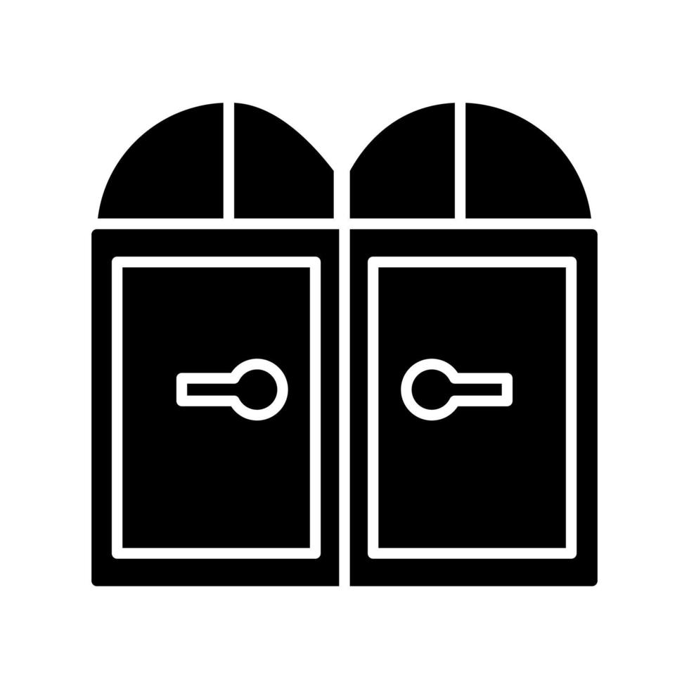 icono de vector de puerta