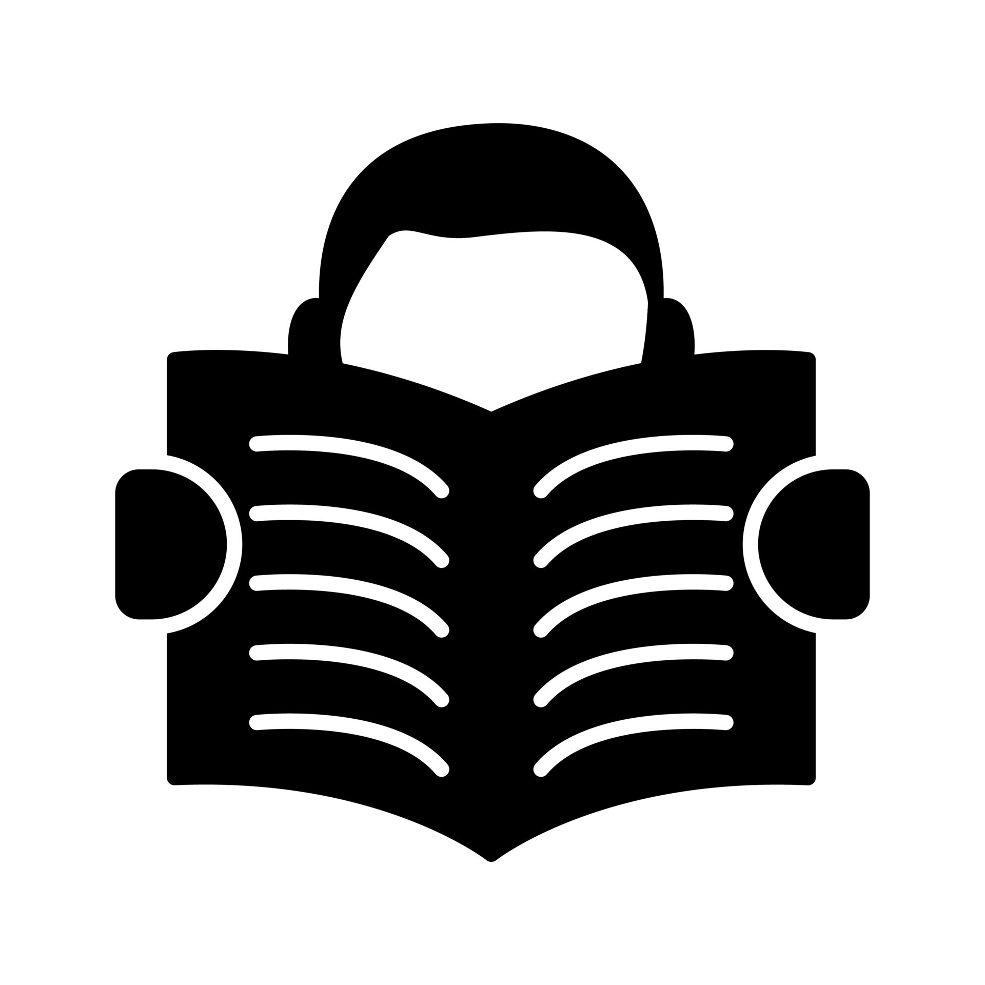 Reading Vector Icon 14733960 Vector Art at Vecteezy