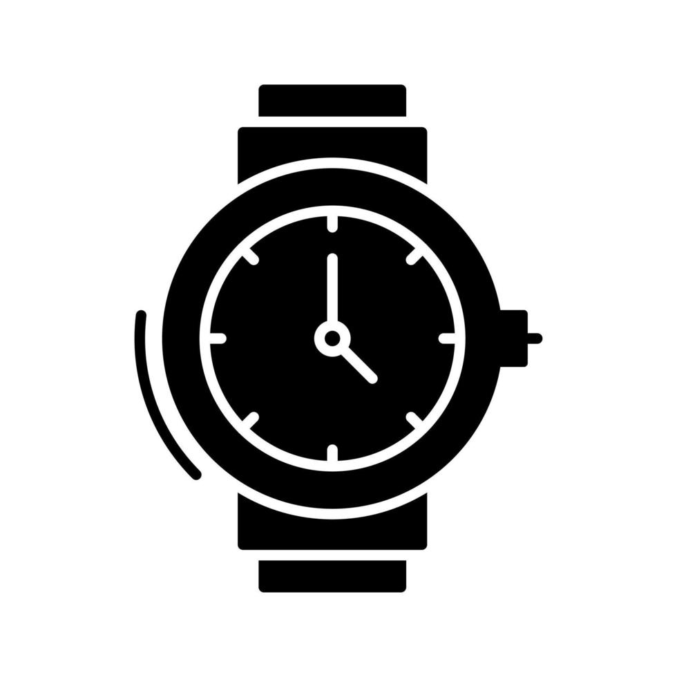 icono de vector de reloj de pulsera