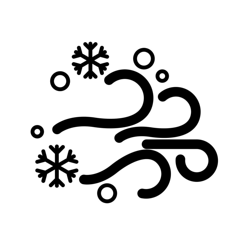 Blizzard Vector Icon