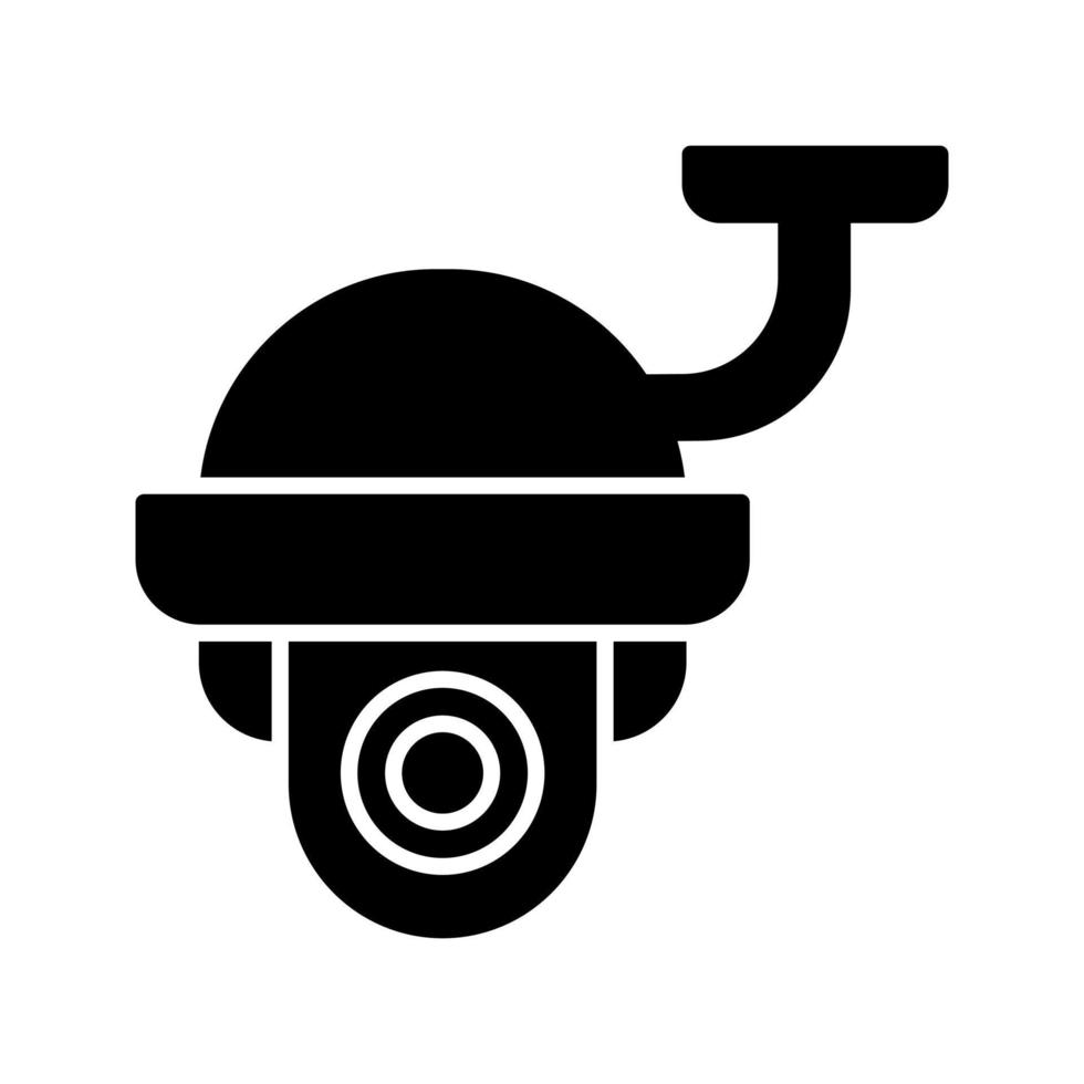 icono de vector de cámara de seguridad