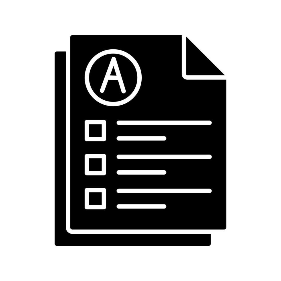 Exam Vector Icon