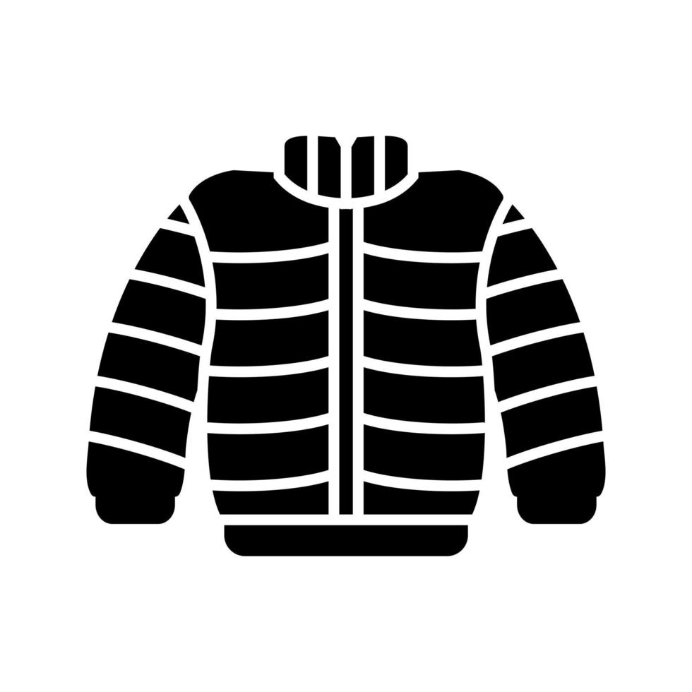 icono de vector de ropa de invierno