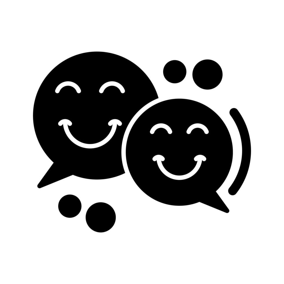 Chatting Vector Icon