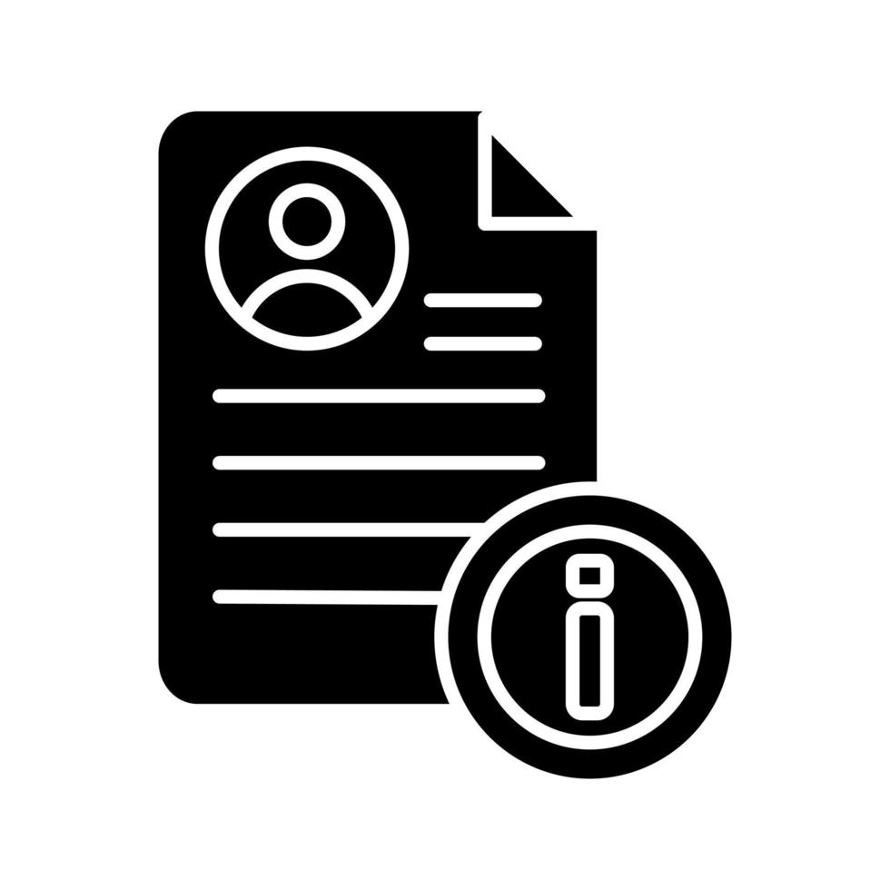 Resume Vector Icon