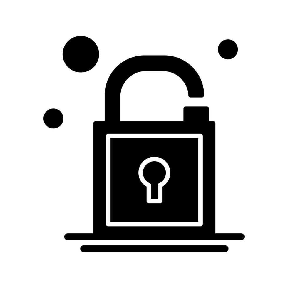 Open Lock Vector Icon 14734600 Vector Art at Vecteezy