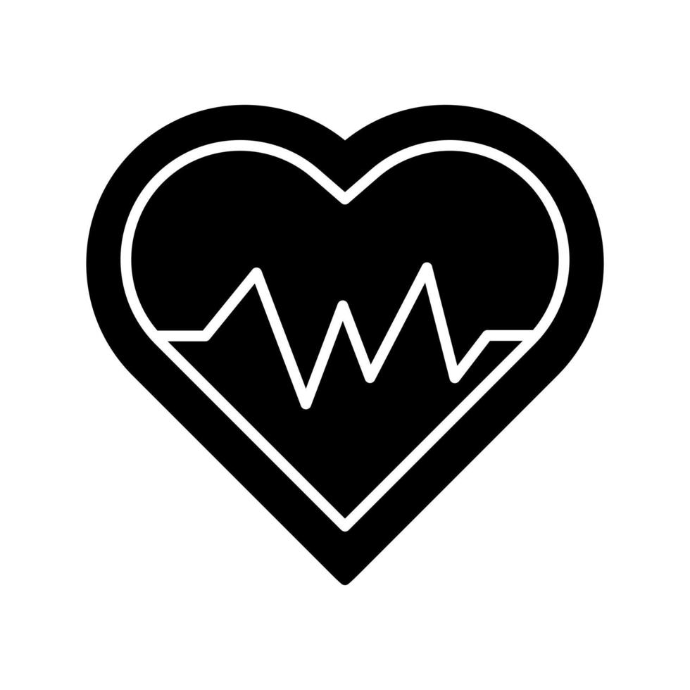 Heart Beat Vector Icon