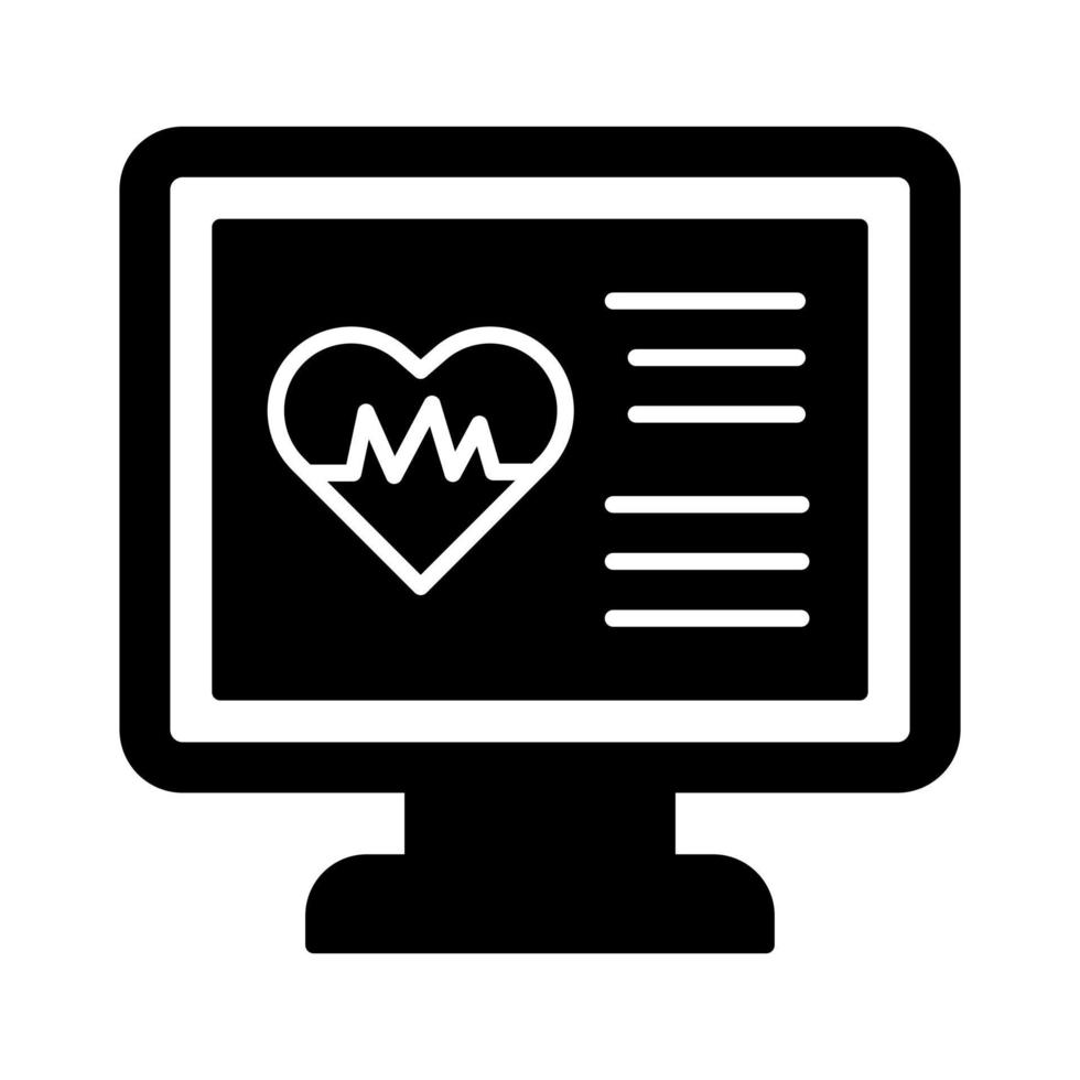 Cardiogram Vector Icon